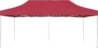 vidaXL Profi-Partyzelt Faltbar Aluminium 6&times;3 m Weinrot