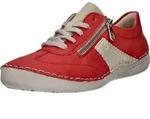 Rieker Schn&uuml;rhalbschuhe in rot, Gr. 36 - Rot - 36
