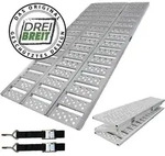 DREIBREIT by TRUTZHOLM 2-fach Auffahrrampe klappbar 215cm Tragkraft 1020kg Alu