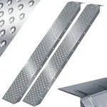 MASKO&reg; 2X Auffahrrampe 400kg | Verladerampe | Verladeschiene | verzinkter Stahl 
