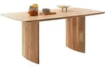 Esstisch Brisco | Akazie massiv | Bootsform | 180 x 100 - Braun