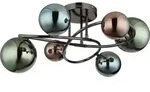 Globo Lighting Deckenleuchte Metall grau matt, 6x G9 LED - Grau