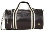 FRED PERRY CLASSIC BARREL BAG Schwarz - Schwarz