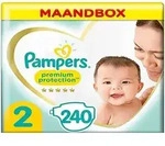 Pampers Premium Protection New Baby Gr&ouml;&szlig;e 2 Mini 4-8kg MonatsBox, 240 Windeln