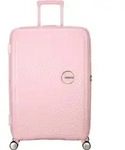 American Tourister Soundbox Spinner 77 / 28 TSA EXP Trolley Pastel Pink rosa -...