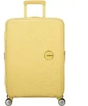 American Tourister Soundbox Spinner 67 / 24 TSA EXP Trolley Pastel Yellow hellgelb -