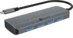 ICY BOX IB-DK4022a-CPD USB Type-C Dockingstation - Silber