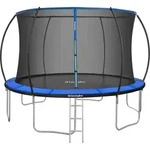tectake&reg; Trampolin Jumpy &Oslash; 366 cm, GS- mit Sicherheitsnetz - Schwarz