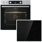 Gorenje Steel Set EX, Keramik, 4 Zone(n), Glaskeramik, Schwarz, Ber&uuml;hrung, 60...