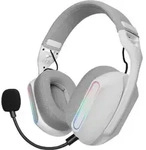 Mars Gaming MHW-PRO Wireless Headset 7.1 ARGB Flow Bluetooth 5.3 Dual Mikrofon Wei&szlig;