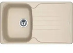 Franke AZG 611-86, Aufsatzwanne, Rechteckig, Beige, 1 Becken, Rechteckig, 360 x 459