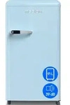 MEDION Retro K&uuml;hlschrank (91 Liter, 91cm H&ouml;he (h&ouml;henverstellbare F&uuml;&szlig;e),