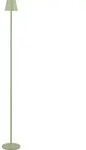 Selltec LED Stehleuchte Touch h&ouml;henverstellbar, dimmbar per Touch, IP54, USB,