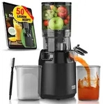 LEBENLANG Slow Juicer | Entsafter mit gro&szlig;er &Ouml;ffnung | 250W | F&uuml;r ganze Fr&uuml;chte