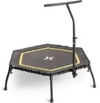 SportPlus I Fitness Trampolin I klappbar, Fitnesstrampolin mit Haltefunktion,