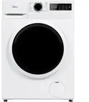 Midea MF110W70B-14A10, Frontlader, 7 kg, B, 72 dB, 1400 RPM, A - Wei&szlig;/Schwarz