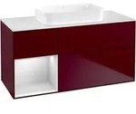 Villeroy & Boch V&B Waschtischunterschrank FINION 1200x603x501mm m Apl. Gl wh ma