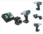 Makita DTW 251 RF Akku Schlagschrauber 18 V 230 Nm 1/2" + 2x Akku 3,0 Ah +...