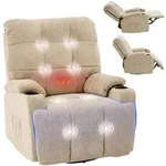 FLEXISPOT XR7 Elektrischer Relaxsessel, Massagesessel mit Heizfunktion,...
