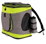 lionto Haustier-Rucksack, atmungsaktiver Hunderucksack mit Karabiner,...