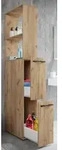 VCM Holz Badezimmerschrank | Badm&ouml;bel | Nischenschrank | Raumteiler mit zwei