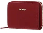 PICARD Leder Geldb&ouml;rse Java 1 Wallet Lipstick dunkelrot - Dunkelrot