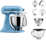 KitchenAid 4,8 L 5KSM175 Artisan K&uuml;chenmaschine Glasset mit Glassch&uuml;ssel...