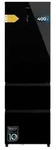 Cecotec 02084, Freistehend, French door, Schwarz, 3 T&uuml;r(en), Ber&uuml;hrung, LED -