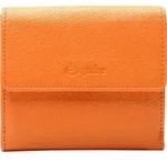 Esquire Leder Geldb&ouml;rse Peru Lady Wallet Orange - Orange