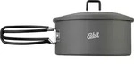 Esbit-Aluminiumtopf Volumen des Hauptbeh&auml;lters: 1,1 l - Silber/Schwarz