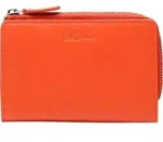 Esquire Leder Geldb&ouml;rse Viktoria 62 Wallet Flame hellrot - Hellrot/Rot