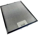 AIR2GO Metall-Fettfilter 310x250mm f&uuml;r Neff 353110 / 00353110 - Silber