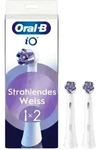 Oral-B iO Aufsteckb&uuml;rsten Radiant White 2er - Wei&szlig;