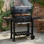 BBQ-Toro Holzkohle Grillwagen mit h&ouml;henverstellbarer Kohleschale,...
