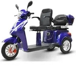 ECO ENGEL 503 Blau, 25 km/h Senioren Roller Seniorenmobil Elektromobil - Blau