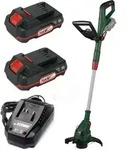 PARKSIDE Akku-Rasentrimmer PRTA 20-Li , mit 2 x Akku + Ladeger&auml;t, X 20 V Team