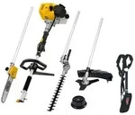 TEXAS Gartenpflegeset Benzin BCU43M 4in1 Freischneider Heckenschere Rasentrimmer