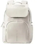 XD Design Soft Daypack Light Grey - Rot - Blau