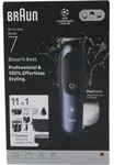 Braun AIO7540, Schwarz, Blau, 0,5 mm, 2,1 cm, Universal, Akku, 120 min - Schwarz/Blau