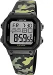 Calypso Herren Digital Uhr Sport Kunststoff Armbanduhr schwarz gr&uuml;n UK5812/4 -