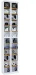 VCM Holz CD DVD Stand Regal | CD Regal mit Platz f&uuml;r 408 CDs oder 144 DVDs oder