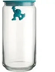 Alessi Vorratsdose Gianni A Little Man Holding On Tight - AMDR06 AZ - Blau - 1,4