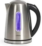Wasserkocher - LIVOO - DOD195 - 2200 W - 1,7 l - 360&deg; drehbarer Sockel - Edelstahl -