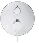 Duravit Fertigmontageset D-Neo UP-WA.-EHM, ch, m Umst-V u. Sich.Kombi - Silber