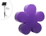 Gartenleuchte "Shining Flower Solar" 40 inkl. LED Solar-Einheit Warmwei&szlig; Lila