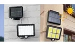 HI LED-Solar Wandlicht "Pfau" (92 x 63 x 6 cm) 70416 - Bunt