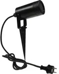 ChiliTec 22629 Gartenleuchte "KGL-110", schwarz 1,5m Kabel+Stecker,...