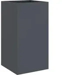vidaXL Pflanzk&uuml;bel Anthrazit 42x38x75 cm Stahl - Grau