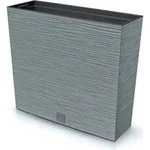 NABBI Blumentopf aus Kunststoff DFC600T 58 cm - grauer Beton - Grau