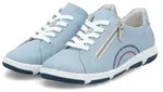 Rieker Schn&uuml;rhalbschuhe in blau, Gr. 36 - Blau - 36